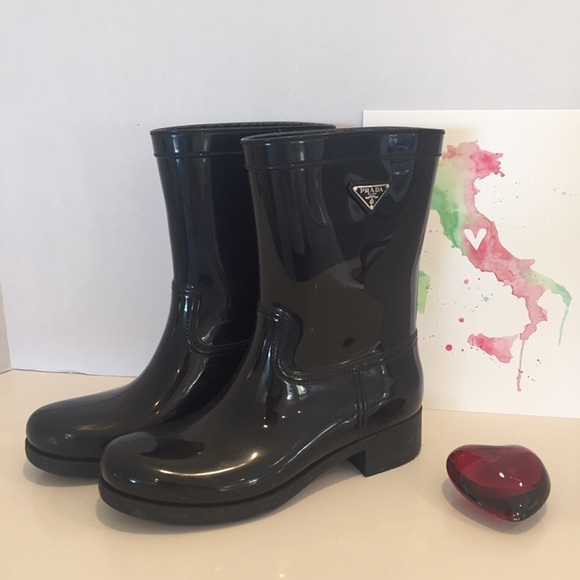 prada rain boots